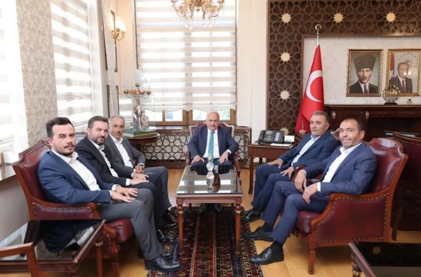 YENİ VALİMİZİ ZİYARET ETTİK.
