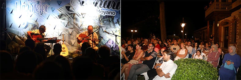 Konakta ud ve gitarın muhteşem ahengi