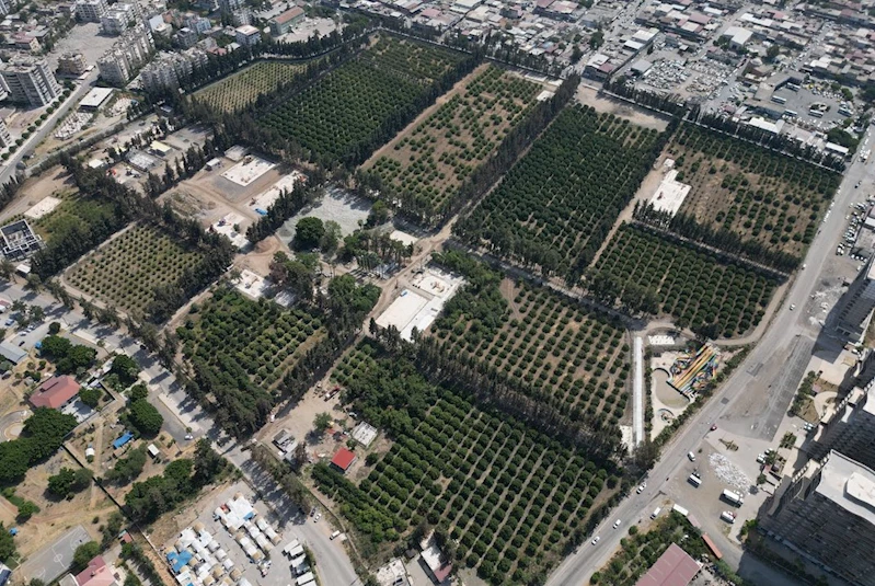 BAŞKAN TOSYALI,ZİRAAT PARK PROJESİNİ YERİNDE İNCELEDİ