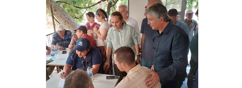 Başkan Vekili Mutluay, Yangın Bölgesinde