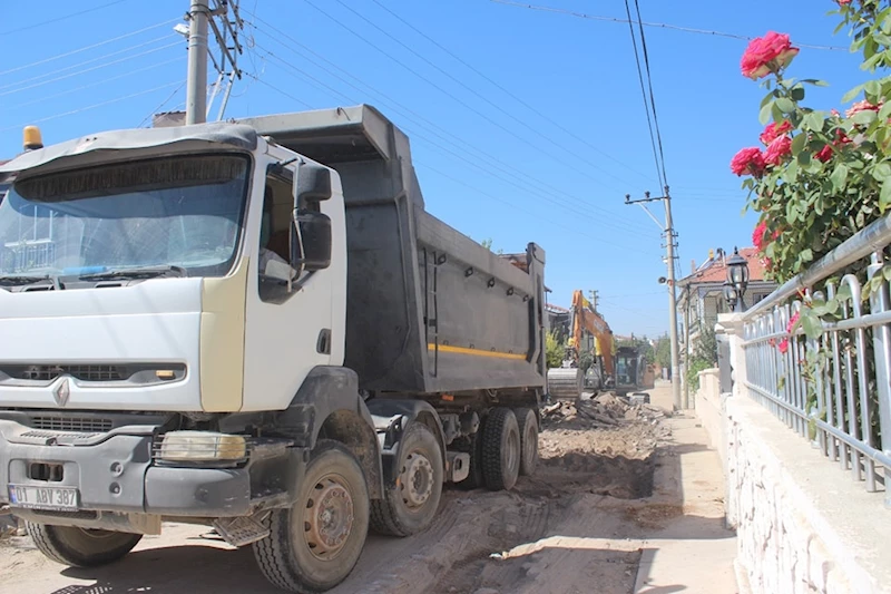 İnkilap Mahallesi Yol Yapım Çalışmaları