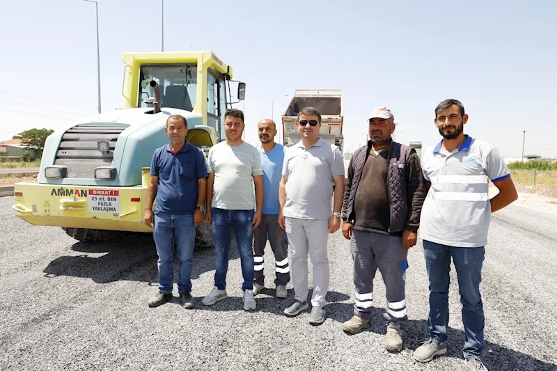 50 METRELİK YENİ BULVAR YOLUNDA ÇALIŞMALAR SON AŞAMAYA GELDİ
