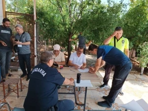 Yediemin otoparkları denetlendi