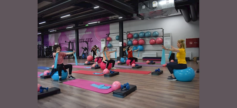 KADIN SPOR MERKEZLERİ YENİ KURSİYERLERİNİ BEKLİYOR