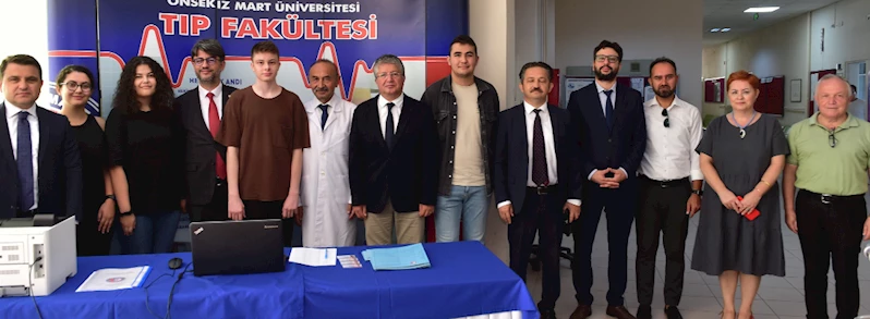 ÇOMÜ Tıp Fakültesinde İlk Kayıt Töreni Gerçekleştirildi