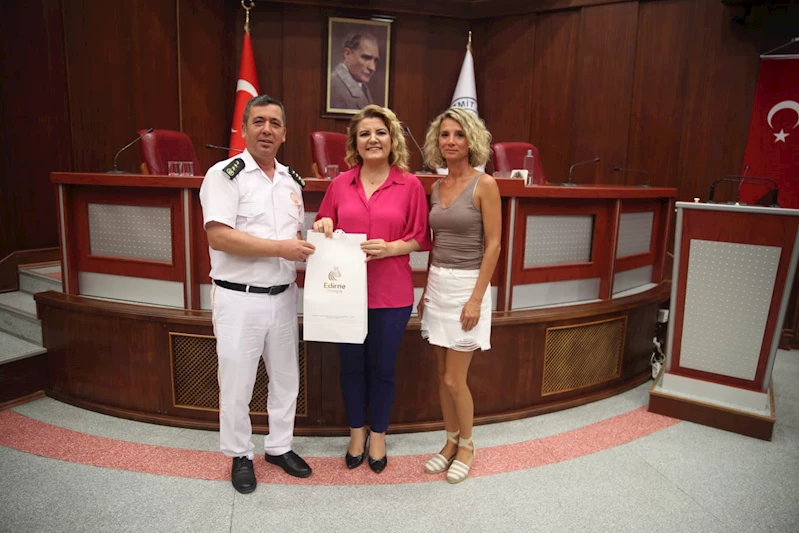BAŞKAN HÜRRİYET, PİŞMANİYE FESTİVALİ İÇİN KENTİMİZE GELEN  BANDO VE HALK DANSLARI GRUP LİDERLERİNİ AĞIRLADI