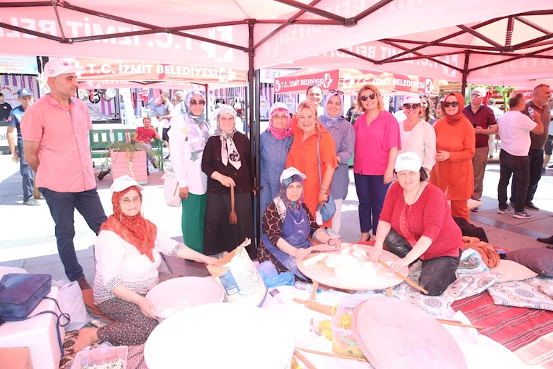 TÜRK MUTFAĞININ ÖNCÜSÜ SAHRAP SOYSAL DA  İZMİT PİŞMANİYE FESTİVALİ’NDE!