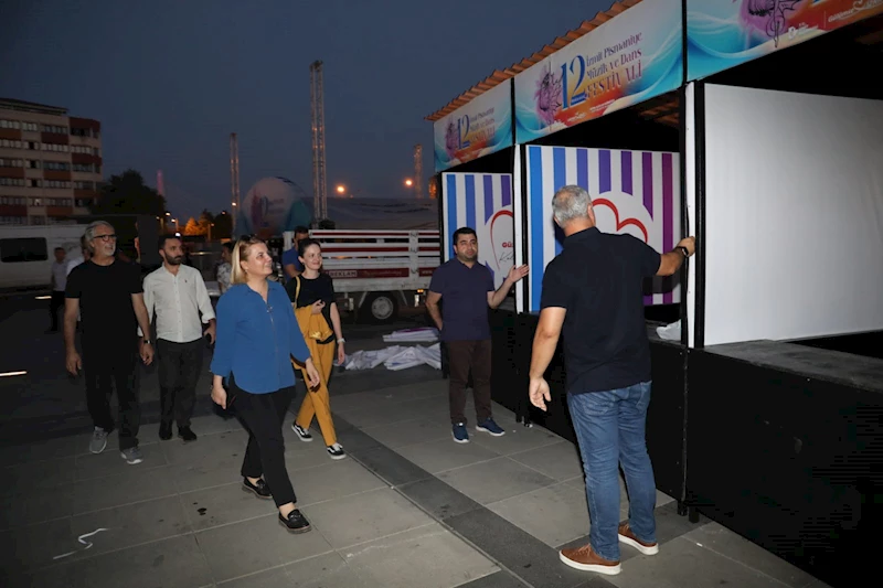 BAŞKAN HÜRRİYET, PİŞMANİYE FESTİVALİ’NİN  HER DETAYIYLA YAKINDAN İLGİLENİYOR