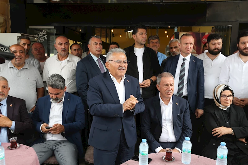 Başkan Büyükkılıç’tan Nakliyeciler Sitesi Esnafına “Deprem” Teşekkürü