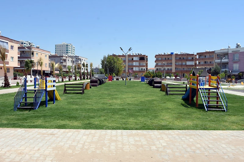 TARSUS BELEDİYESİ KENTE 27 FUTBOL SAHASI BÜYÜKLÜĞÜNDE YEŞİL ALAN KAZANDIRDI