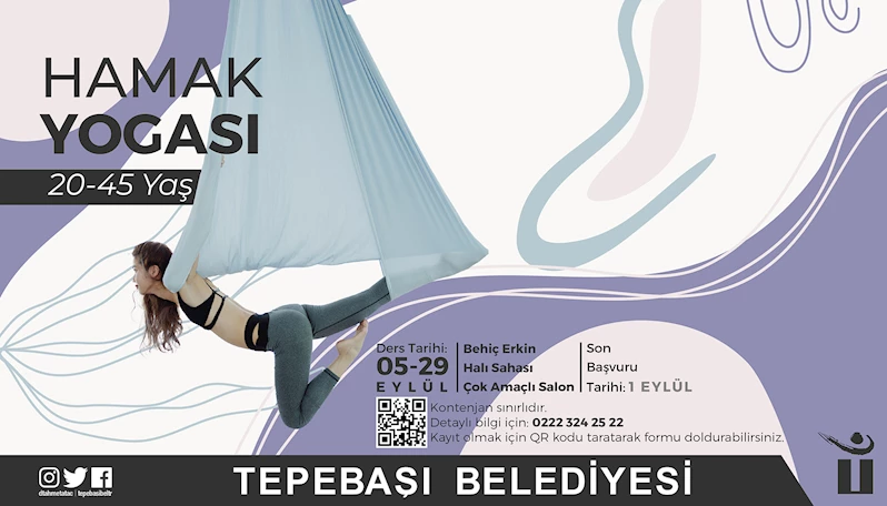 HAMAK YOGASI İÇİN KAYITLAR BAŞLADI