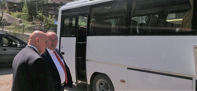 BAŞKAN ELÇİN, ARAÇ PARKINDA İNCELEMELERDE BULUNDU