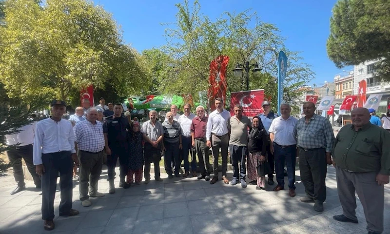 Saruhanlılı Şehitlerimiz Saygıyla Anıldı