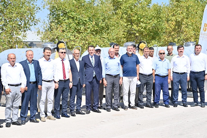 Büyükşehir’den Üreticilere Süt Soğutma Tankı Desteği