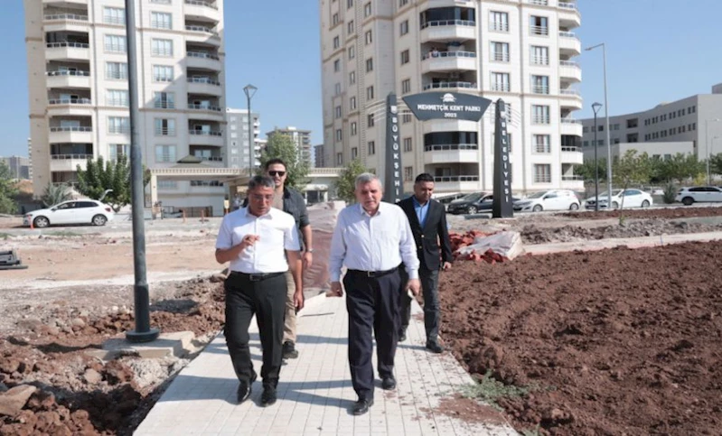Başkan Beyazgül, ‘’Kentte Yeşil Alan Oranını Artırıyoruz’’