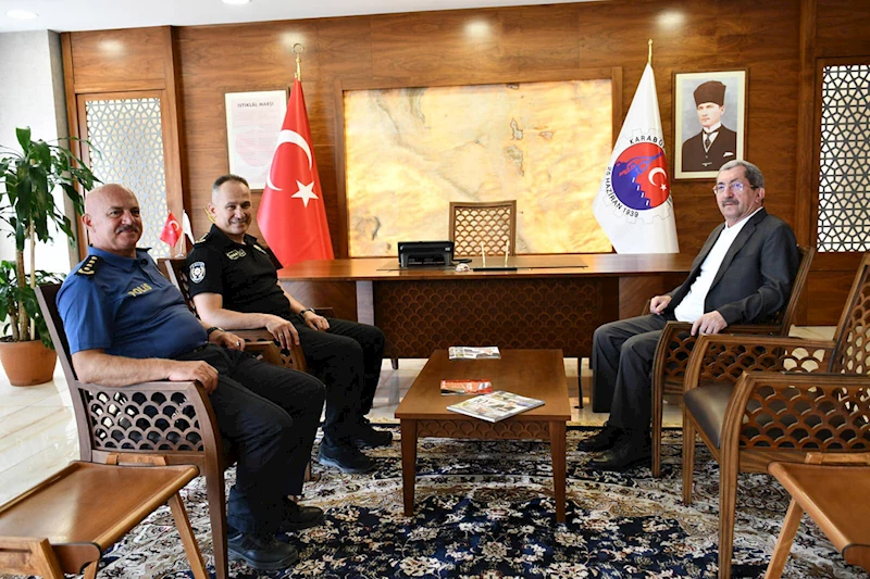 İnal ve Çoban’dan Başkan Vergili’ye Ziyaret