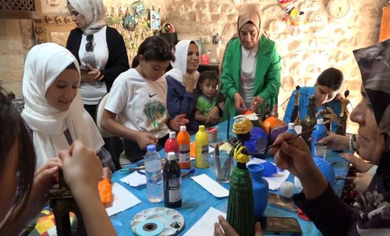 Sanat Sokağındaki Kurslara Yoğun İlgi