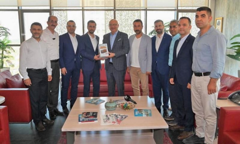 Başkan Ergün TÜRKAV’ı Ağırladı