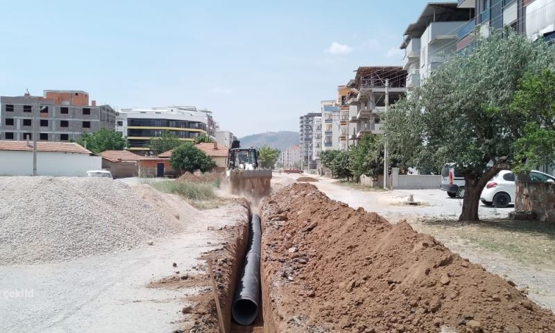 Akhisar’da Yeni İmara Açılan Sokaklara Yeni Altyapı