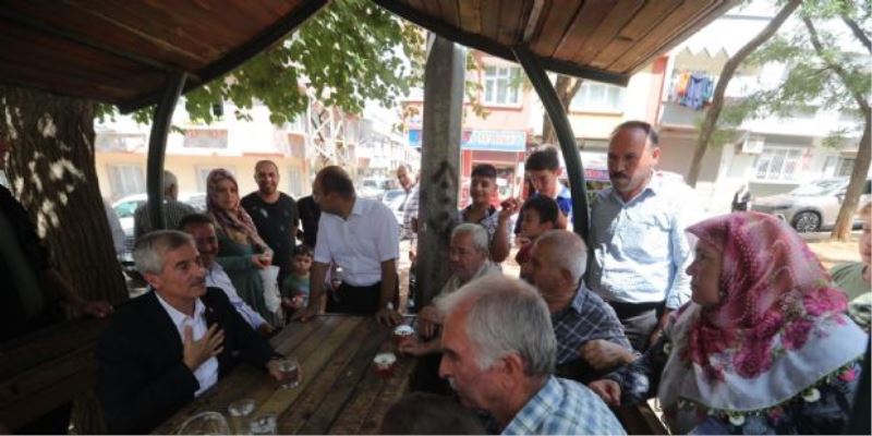 Başkanımız Esnaf Ve Vatandaşla Omuz Omuza