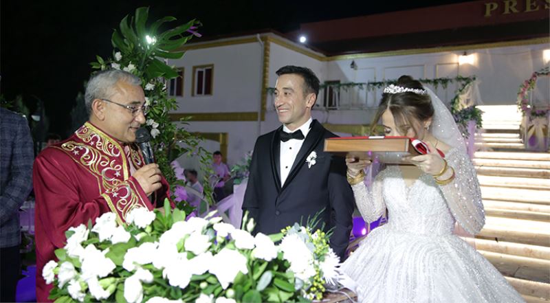 BAŞKANIMIZ IŞIK, MİLLİ ATLETİMİZİN NİKAHINI KIYDI