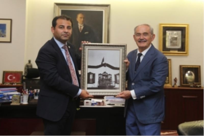 AFGANİSTAN BÜYÜKELÇİLİĞİ’NDEN  BAŞKAN BÜYÜKERŞEN’E ZİYARET