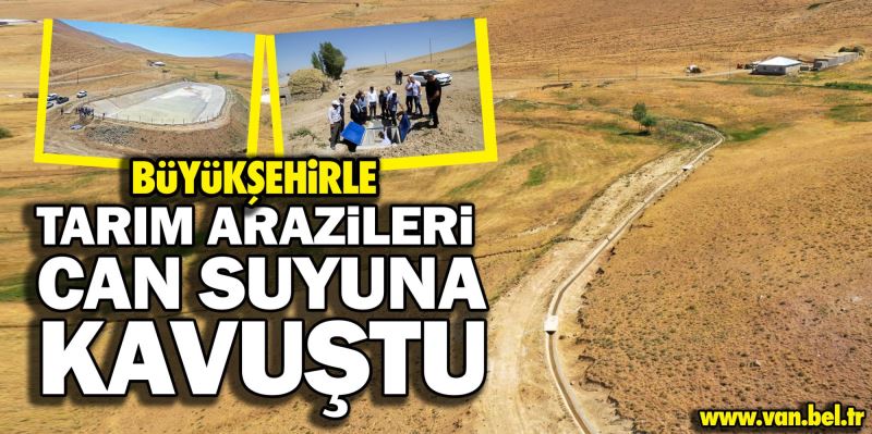 KURAKLIĞIN YAŞANDIĞI AKBULUT MALLESİNDE TARIM ARAZİLERİNE CAN SUYU