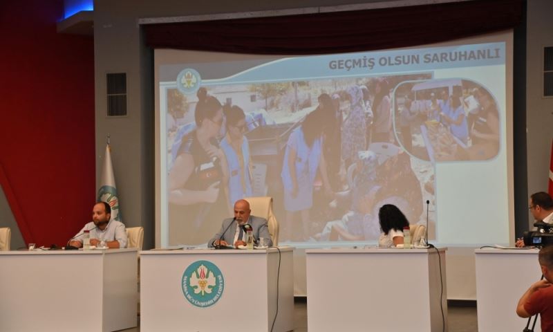 Başkanvekili Palabıyık’tan Saruhanlı’ya Geçmiş Olsun