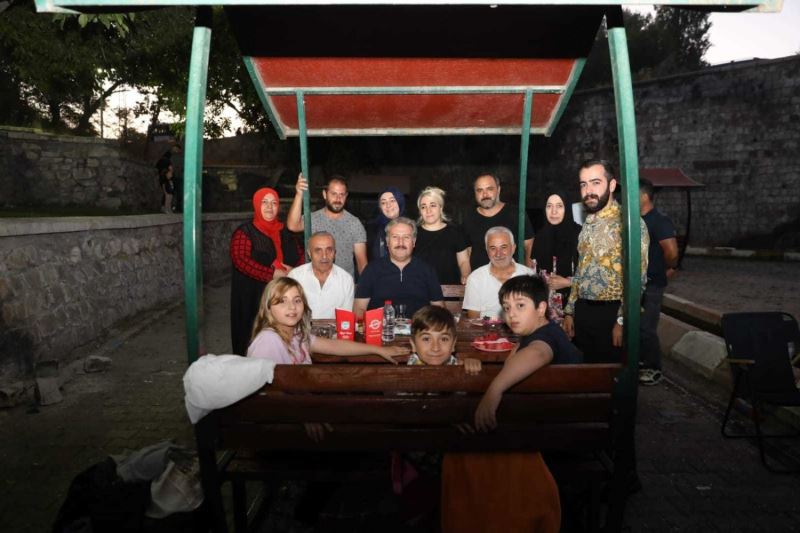 MAHALLE BULUŞMALARI AĞIRNAS İLE DEVAM ETTİ