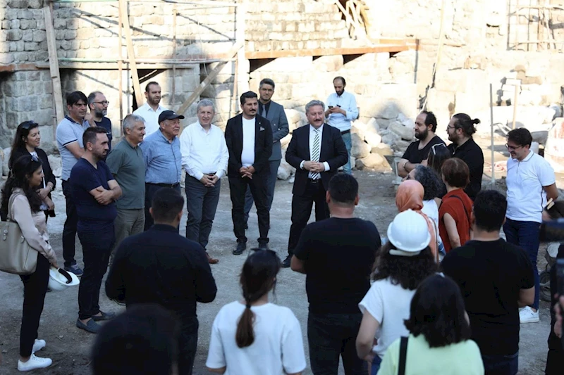 BAŞKAN PALANCIOĞLU, MİMARLAR ODASI İLE GÖN HAN