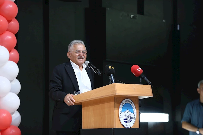 Başkan Büyükkılıç’tan Konservatuar’ın Coşkulu Kapanışına Özel Türkü