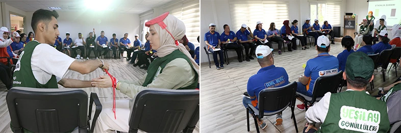Özel öğrencilere teknolojinin zararları konulu eğitim