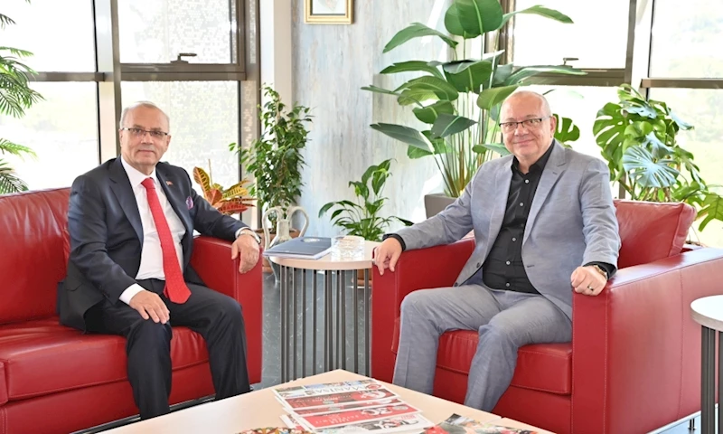 Başkan Kayda’dan Başkan Ergün’e Ziyaret
