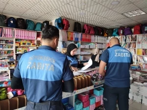 Diyarbakır’da kırtasiye ürünlerine denetim