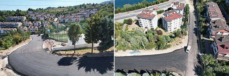 Ulaşlı Kazım Karabekir Caddesi asfaltlandı