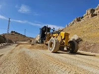 Türkmen Vadisi Alternatif Çevre Yolunda İlk Asfalt Döküldü