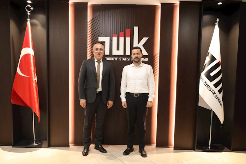 Başkan Savran’dan Tüik Başkanı Çetinkaya’ya Ziyaret