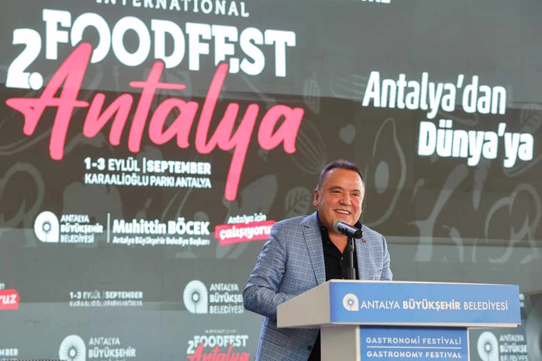 2’NCİ ULUSLARARASI FOOD FEST ANTALYA GASTRONOMİ FESTİVALİ KAPILARINI AÇTI
