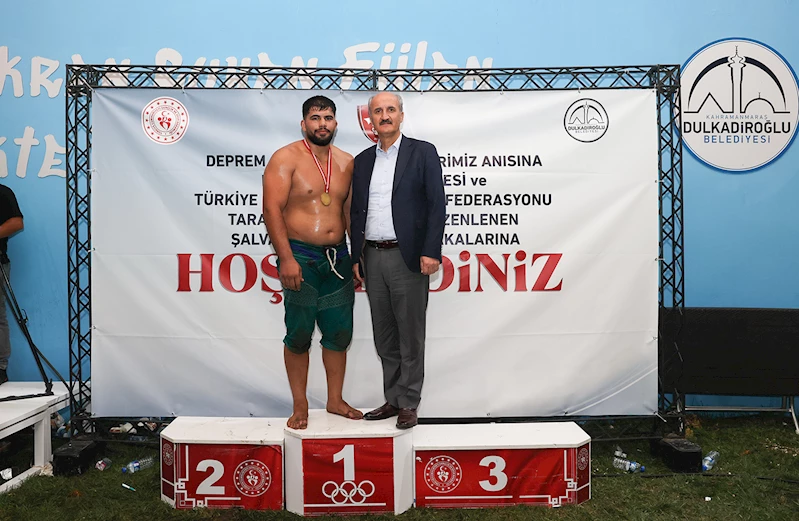 DULKADİROĞLU BERTİZ GÜREŞLERİ DÜZENLENDİ