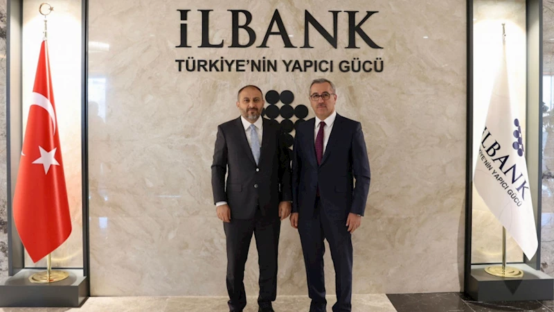Başkan Güngör, İlbank Genel Müdürü Türk ile Bir Araya Geldi