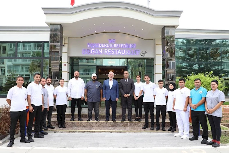 İSKENDERUN BELEDİYE BAŞKANI TOSYALI:  DOĞAN RESTAURANT&CAFE HİZMETE AÇILDI