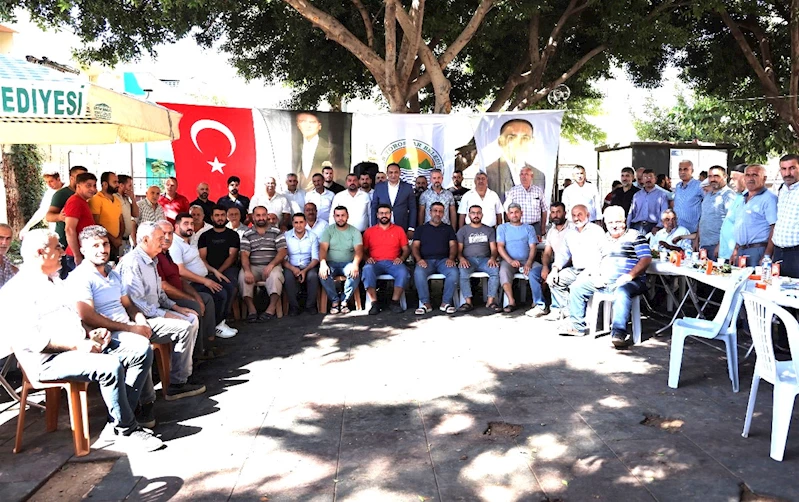 BAŞKAN YILMAZ, DEMİRTAŞ PAZARCI ESNAFINI SEVİNDİRDİ