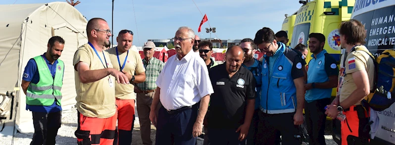 Başkan Gökhan MODEX Tatbikat Alanını Ziyaret Etti…