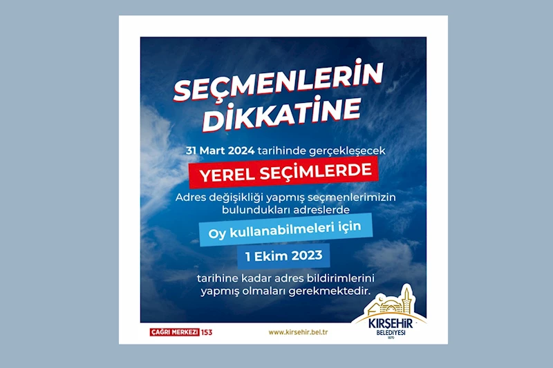 BAŞKANIMIZ EKİCİOĞLU, “ADRES DEĞİŞİKLİĞİ” KONUSUNDA HATIRLATMA YAPTI