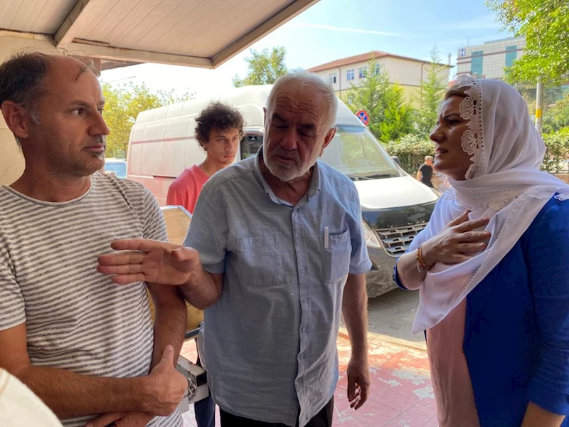 BAŞKAN HÜRRİYET, GÜÇTEKİN AİLESİNİN ACISINA ORTAK OLDU