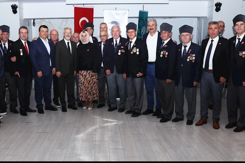 Başkan Erdem, gazileri unutmadı