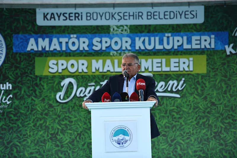 Başkan Büyükkılıç’tan Amatör Spora 1,5 Milyon TL’lik Malzeme Desteği