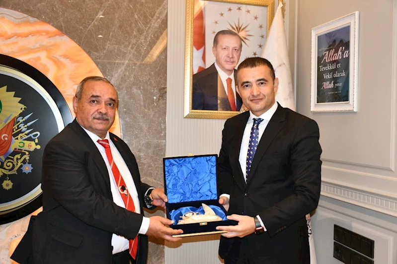 Kaymakam Vekili Osman Bilici, Başkan Şahin’i Ziyaret Etti