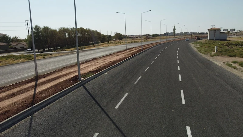 ŞEHRİN TRAFİKTE YENİ CAN DAMARI 50 METRELİK BULVAR TAMAMLANDI