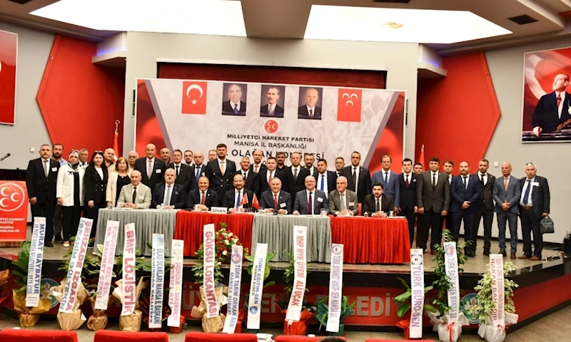 MHP Manisa İl Teşkilatında Kongre Coşkusu